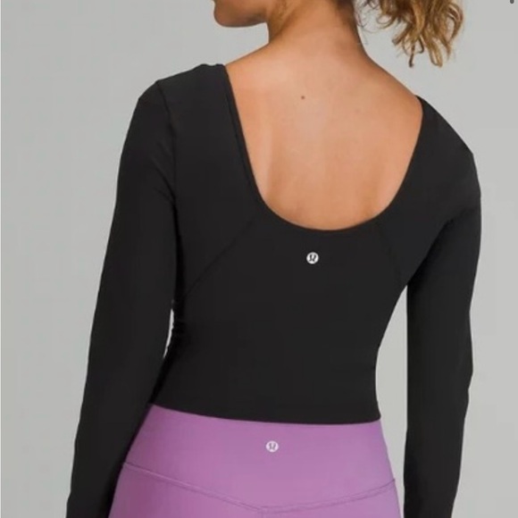 Lululemon Align long sleep top - size 8 - Picture 2 of 3